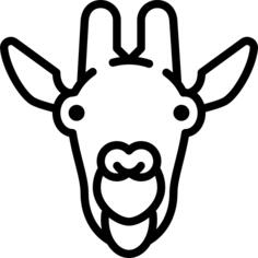 Giraffe Head