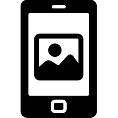 Photo On Phone Screen
