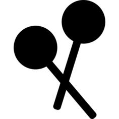Pair of lollipops