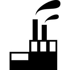Industrial building with contaminants