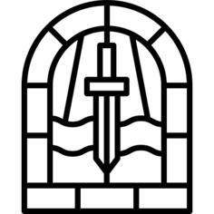 Stained glass window