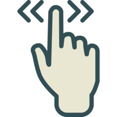 Pointing up