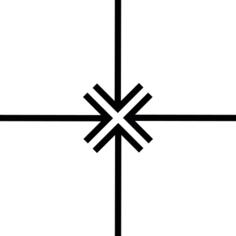 Four arrows pointing to center