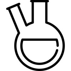 Twin Neck Flask