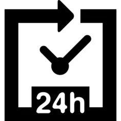 24 hour open symbol