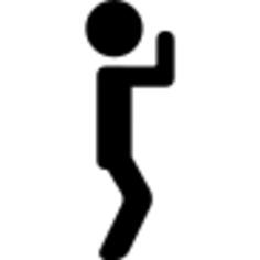 Man Exercising vending arms and knees
