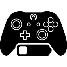 Xbox one游戏控制，电池电量低