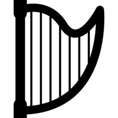 音乐竖琴