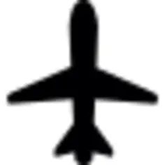 Airplane pointing up