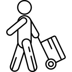 Man Travelling