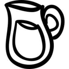 Drinking water jar hand drawn tool