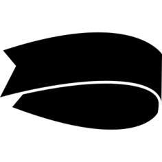 Folded ribbon