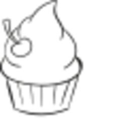 Cupcake with Cherry