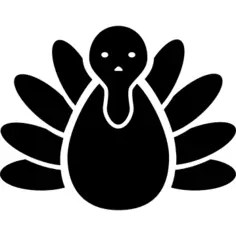 Thanksgiving peacock