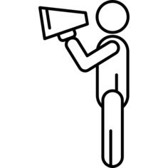 Man Shouting