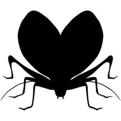 Sphinx insect shape