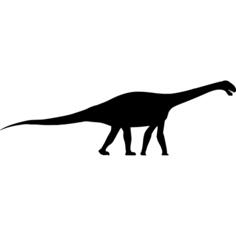 Cetiosaurus dinosaur shape