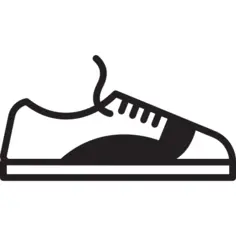 Shoe with Shoelace