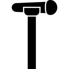 Microphone for a singer or a conferencist