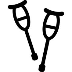 Two Crutches