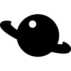 Saturn planet shape