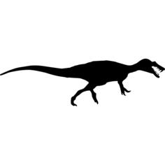 Baryonyx dinosaur shape