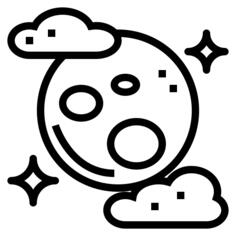 月亮