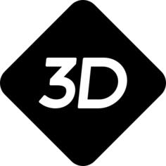 3D Video Icon