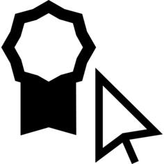 Student star ribbon shape