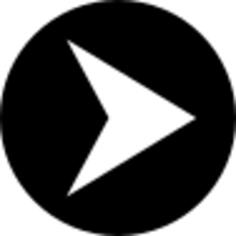 Right arrow in a circle