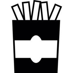 French fries box