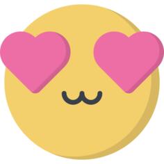 Heart eyes