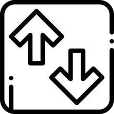 Up and down