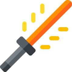 Laser sword