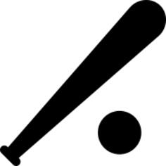 Baseball Bat and Ball