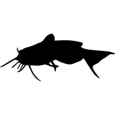 Fish silhouette