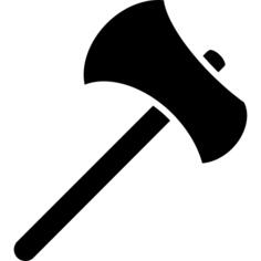 斧头工具轮廓