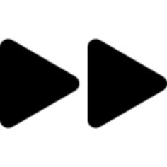 Two arrows fast forward