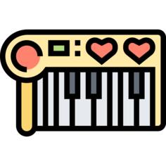 Piano keyboard