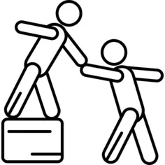 Helping a Man to Climb