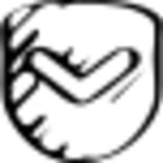Pocket sketched social symbol