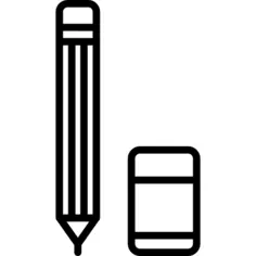 Pencil and Eraser