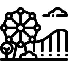 Wheel coaster