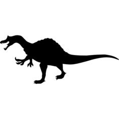 Dinosaur shape of Irritator