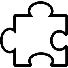 Puzzle piece outline