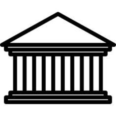 博物馆古董建筑正面