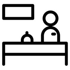 Front desk