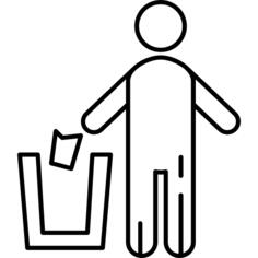 Throwing Trash