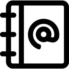 Emails contacts book