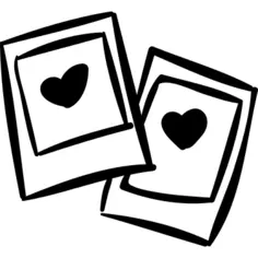 Pictures with hearts